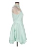 Lulus Solid Green Teal Cocktail Dress Size M - photo 4
