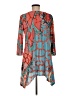 Lbisse Graphic Teal Cocktail Dress Size M - photo 2