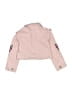 Little Lass Hearts Pink Jacket Size 2T - photo 2
