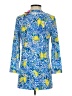 Lilly Pulitzer Blue 3/4 Sleeve Blouse Size 5 - photo 2