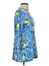 Lilly Pulitzer Blue 3/4 Sleeve Blouse Size 5 - photo 4