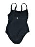Hurley Solid Black One Piece Swimsuit Size XS - photo 2