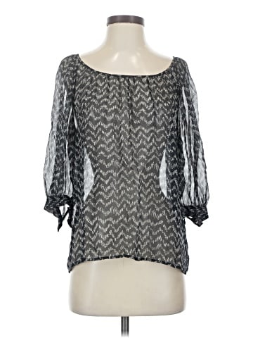 Joie 3/4 Sleeve Silk Top (view 1)
