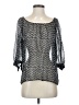 Joie 100% Silk Gray 3/4 Sleeve Silk Top Size XS - photo 1
