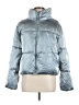 Old Navy 100% Nylon Metallic Silver Snow Jacket Size M - photo 1