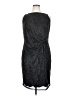 Calvin Klein 100% Polyester Metallic Silver Cocktail Dress Size 16W - photo 1