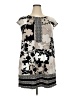 Alfani Print Gray Casual Dress Size 2X - photo 1