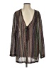 Maggie Barnes Green Long Sleeve Blouse Size 0 - photo 1