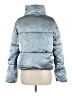 Old Navy 100% Nylon Metallic Silver Snow Jacket Size M - photo 2