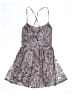 Xtraordinary Paisley Purple Gray Dress Size 7 - photo 1