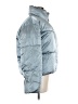 Old Navy 100% Nylon Metallic Silver Snow Jacket Size M - photo 4