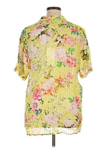 Hemant & Nandita Short Sleeve Blouse (view 2)