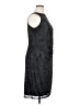 Calvin Klein 100% Polyester Metallic Silver Cocktail Dress Size 16W - photo 4