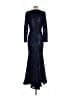 Xscape Blue Cocktail Dress Size 4 - photo 2