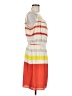 Gianni Bini 100% Polyester Color Block Orange Casual Dress Size M - photo 4