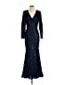 Xscape Blue Cocktail Dress Size 4 - photo 1