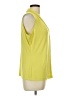 Calvin Klein Yellow Sleeveless Blouse Size L - photo 4