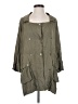 Miss Me 100% Rayon Green Raincoat Size S - photo 1