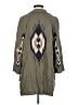Miss Me 100% Rayon Green Raincoat Size S - photo 2
