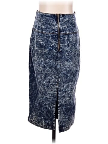 Roma Denim Skirt (view 2)