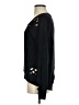 Pam & Gela 100% Cotton Black Pullover Sweater Size S - photo 5