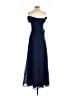 JS Collections Solid Blue Cocktail Dress Size 2 - photo 2