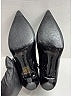 Dior 100% Leather Black Cannage Quilted Patent Leather Booties Size EU 38 1/2 - photo 6