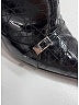 Dior 100% Leather Black Cannage Quilted Patent Leather Booties Size EU 38 1/2 - photo 4
