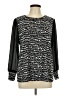 Anne Klein Black Long Sleeve Blouse Size L - photo 1