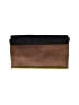 Madewell 100% Leather Color Block Black Brown Leather Wristlet One size - photo 2