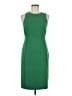 Ann Taylor 100% Polyester Solid Green Cocktail Dress Size 6 - photo 1