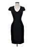 H&M Solid Black Cocktail Dress Size 4 - photo 1