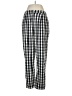 ASOS Checkered-gingham Black Casual Pants Size 8 - photo 1