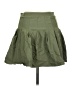 Originality Solid Green Casual Skirt Size M - photo 2
