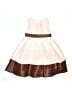 Rare Editions 100% Polyester Brown Dress Size 5 - photo 1