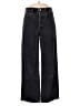 Denim Forum 100% Organic Cotton Black Jeans Size 25 waist - photo 1