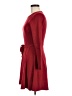 Unbranded 100% Polyester Burgundy Casual Dress Size M - photo 5