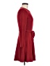 Unbranded 100% Polyester Burgundy Casual Dress Size M - photo 4
