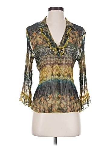 Jaipur 3/4 Sleeve Blouse (view 1)
