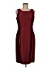 Suit Studio 100% Polyester Burgundy Cocktail Dress Size 8 - photo 1