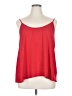 Apt. 9 100% Polyester Solid Red Tank Top Size XL - photo 1