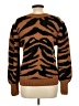 Lumiere Animal Print Brown Pullover Sweater Size L - photo 2
