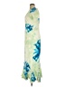 Rhode Tie-dye Green Cocktail Dress Size 14 - photo 5
