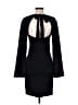 Nicole Miller Collection Solid Black Casual Dress Size 2 - photo 2