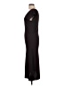 Express 100% Polyester Solid Black Casual Dress Size 12 - photo 5