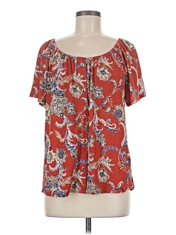 Lavish Short Sleeve Blouse (view 1)