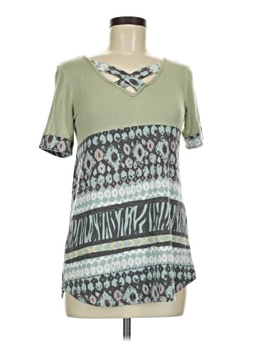 Cherish Short Sleeve Blouse (view 1)