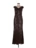 Eliza J 100% Polyester Brown Cocktail Dress Size 6 - photo 1