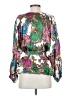 Robert Graham White 3/4 Sleeve Silk Top Size XS - photo 2