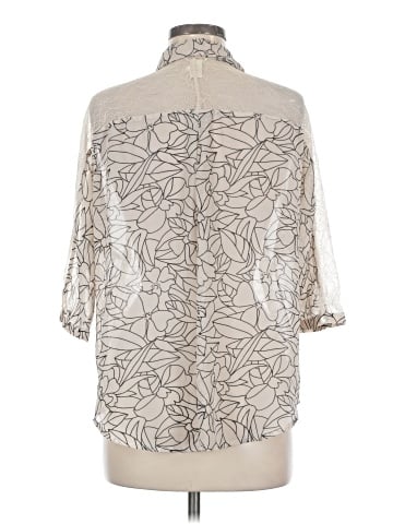 Forever 21 3/4 Sleeve Button-Down Shirt (view 2)